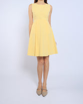 Sorrel A-Line Dress - Yellow